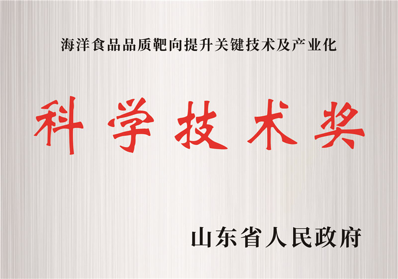 山東省科學(xué)技術(shù)獎(jiǎng)